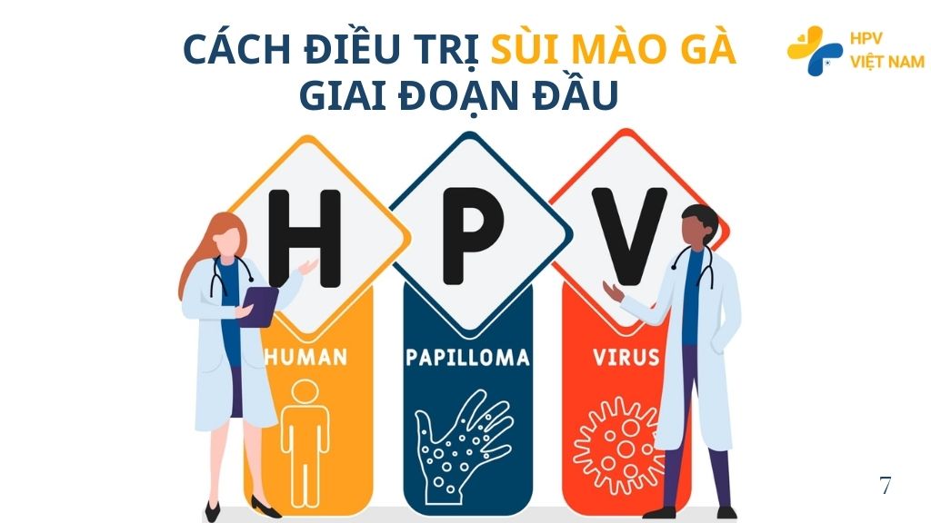 Cách điều trị sùi mào gà giai đoạn đầu