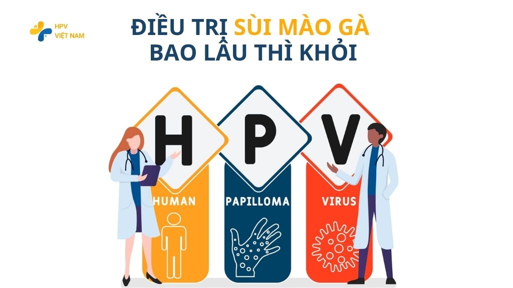 Điều trị sùi mào gà bao lâu thì khỏi