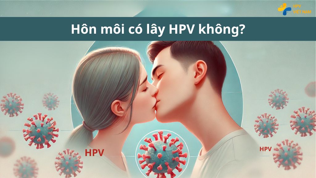 Hôn môi có lây không?