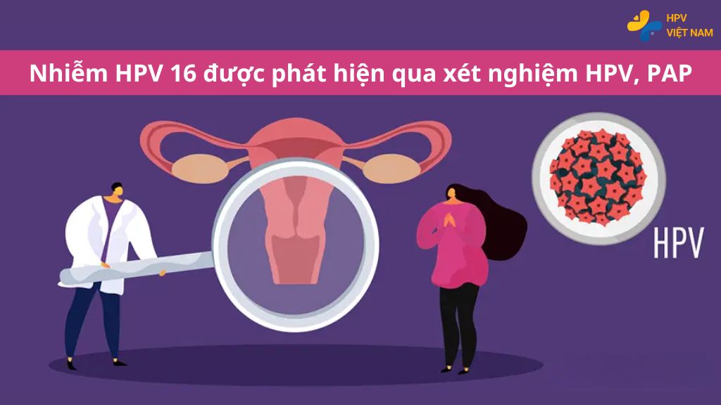 Phát hiện nhiễm HPV 16 qua xét nghiệm HPV và xét nghiệm Pap