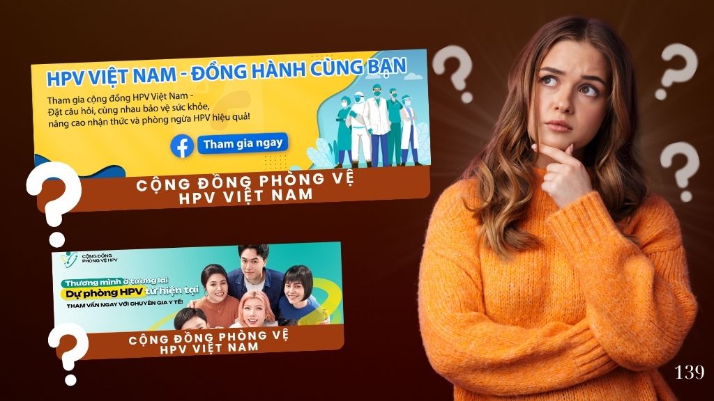 Sự khác nhau giữa cộng đồng HPV Việt Nam và cộng đồng phòng vệ HPV Việt Nam
