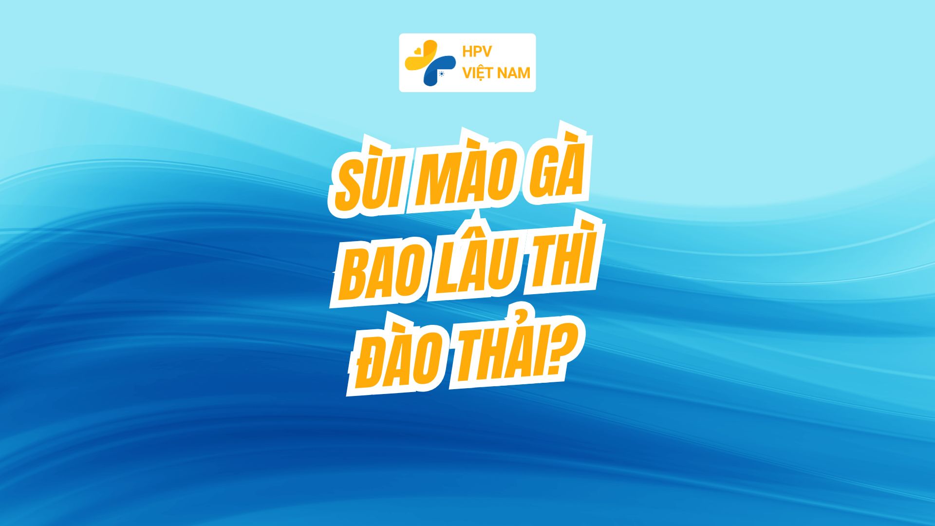 sùi mào gà bao lâu thì đào thải
