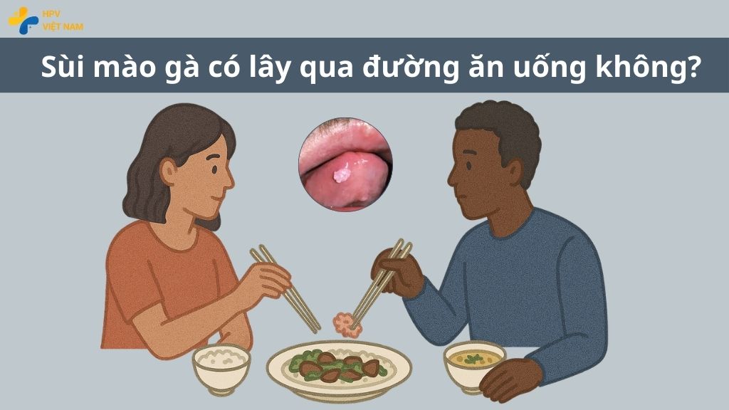 SMG có lây qua đường ăn uống không?