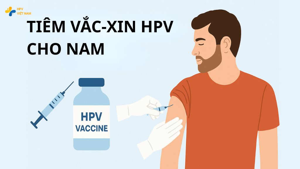 Tiêm vắc xin ngừa HPV cho nam giới
