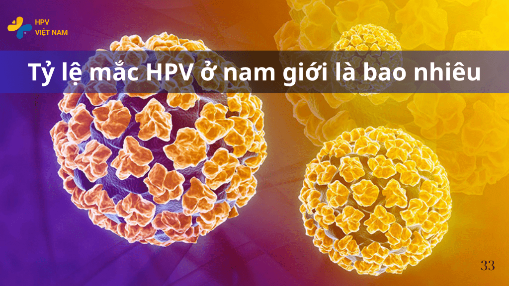 Tỷ lệ mắc HPV ở nam giới là bao nhiêu